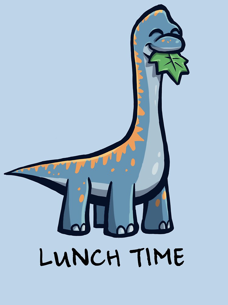 Lunch Time Dino by RBangerterArt