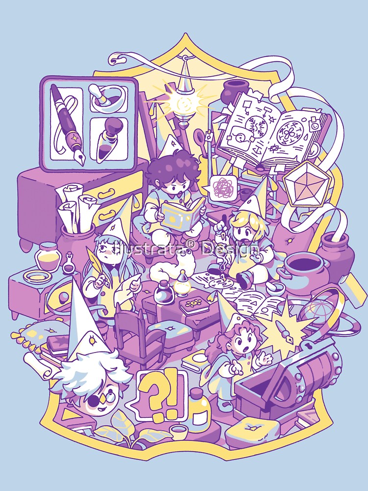 Witches Office by Ilustrata®