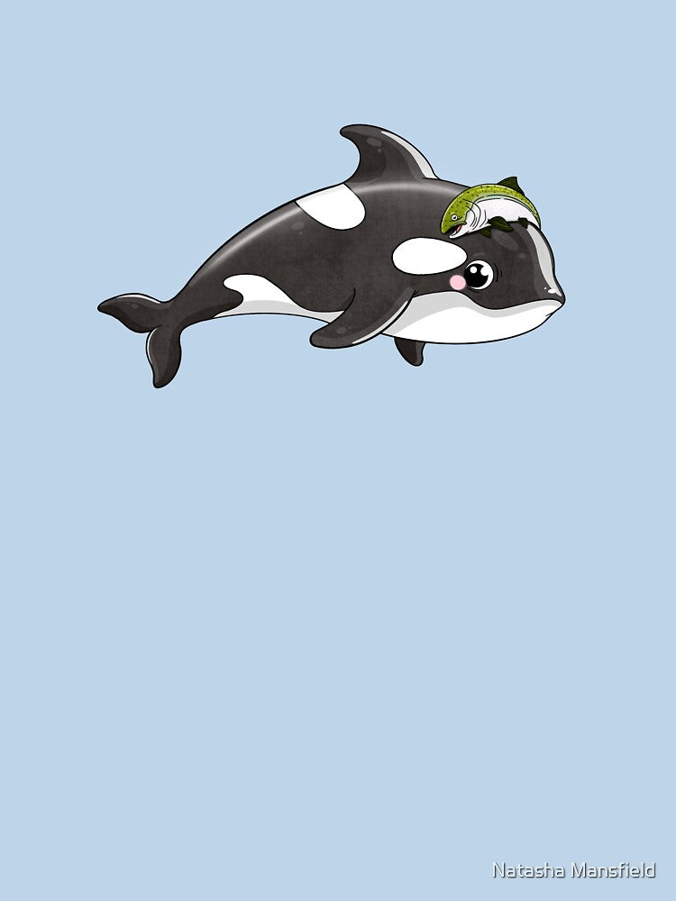 Salmon Hat Orca by Natasha Mansfield