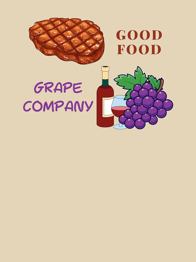 Fruit Pun Grape Company by bububabuinc