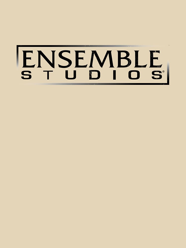 Ensemble Studios (Weathered Variant) inspired  T-Shirt / Print / Sticker Design (retro gaming series) by Mercy Apparel