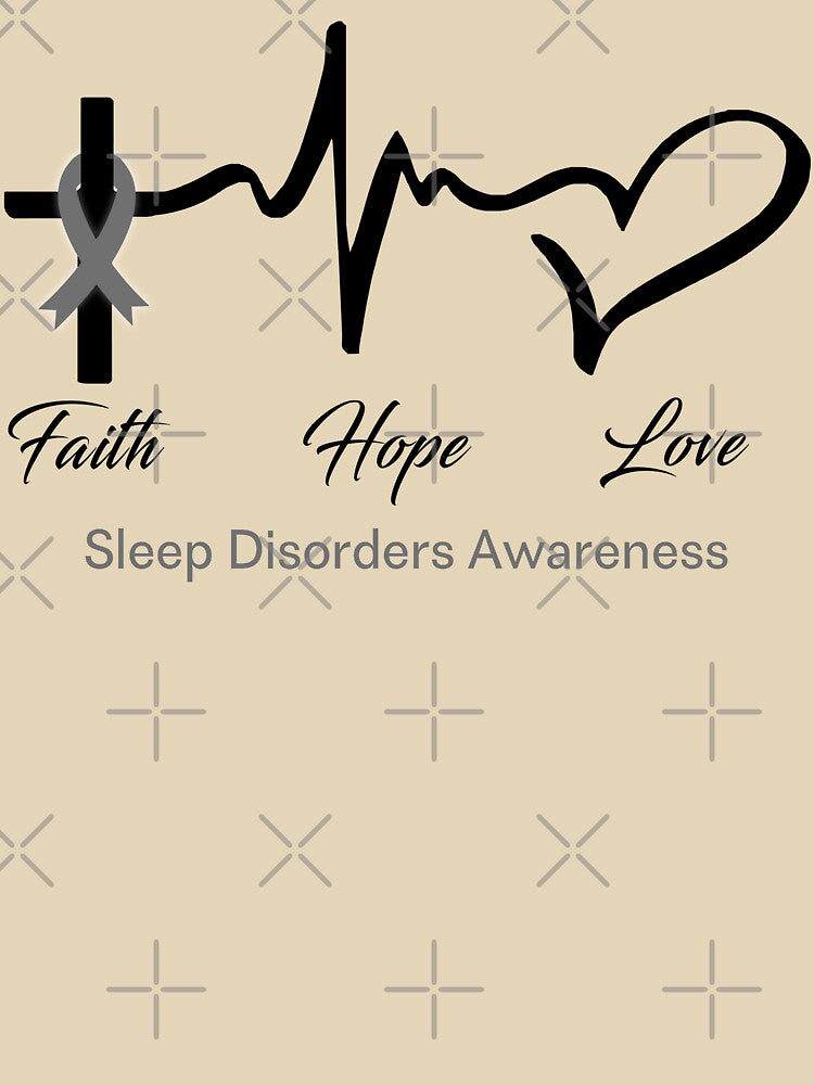 Faith Hope Love Sleep Disorders Awareness by frechettee