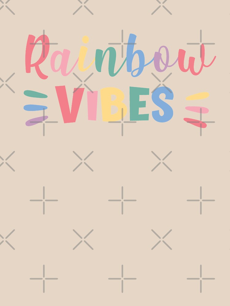 Rainbow Vibes Logo by PuddleofStars