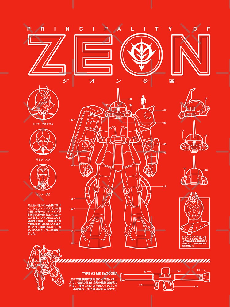 394 Zaku Zeon NEG by Yexart