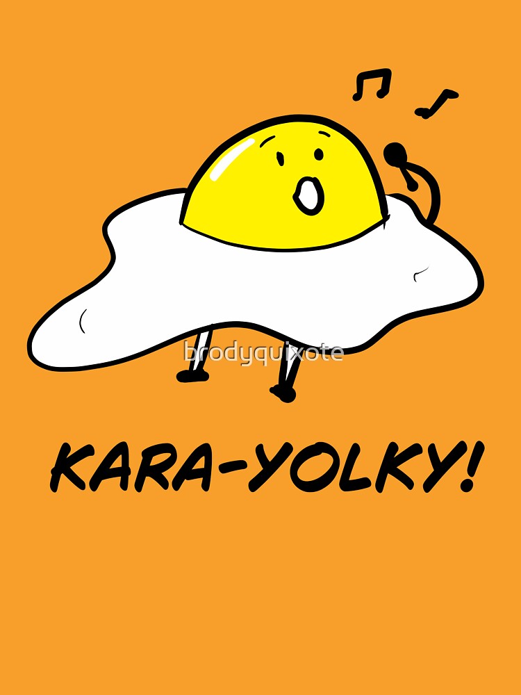 Funny Pun Egg Singing Karaoke by brodyquixote