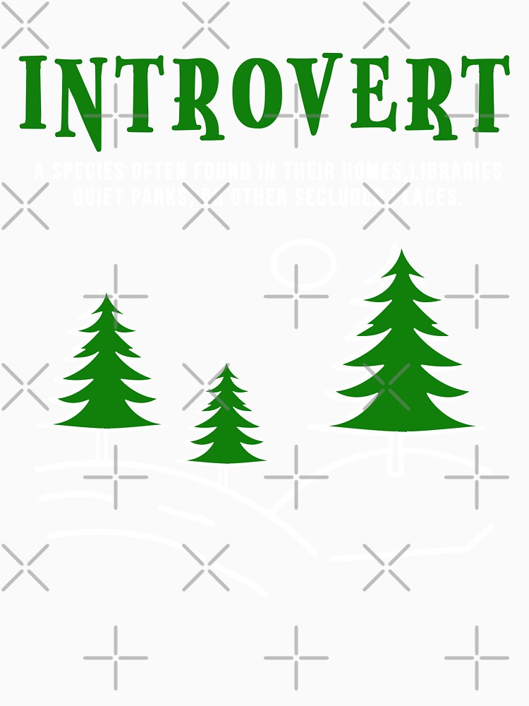 Unique Funny Introvert Draw for Introvert by Doooriginals