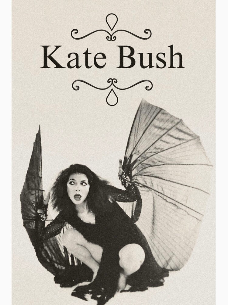 Vintage Style Kate Bush Print by ameliaadaisy