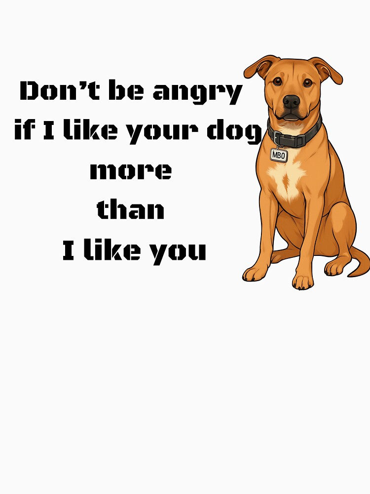 Don't be angry dog design by MBOriginal