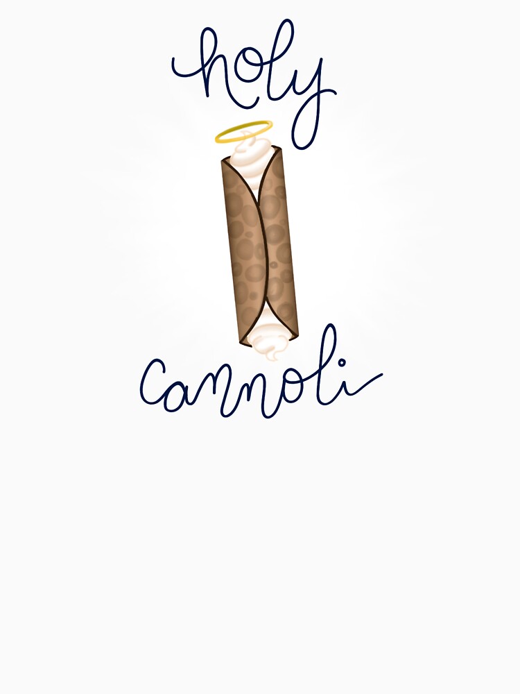 Punny Art, Holy Cannoli, Cannoli Pun by StephGordoArt
