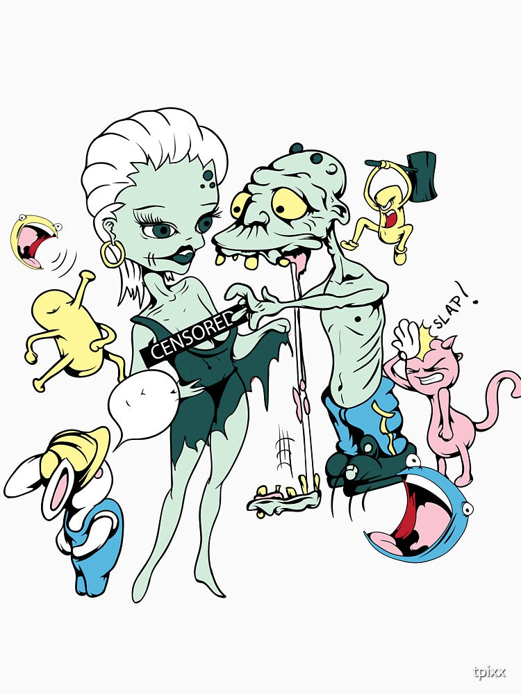 Funny Cartoon Family by tpixx