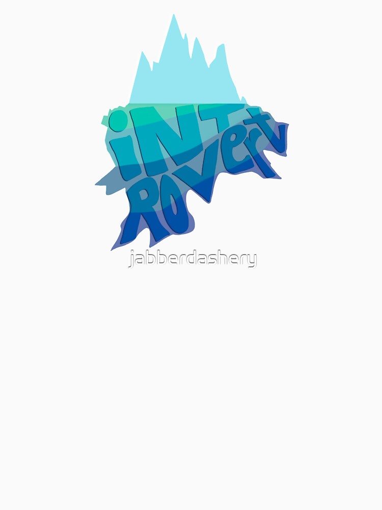 Introverts Are Icebergs by jabberdashery