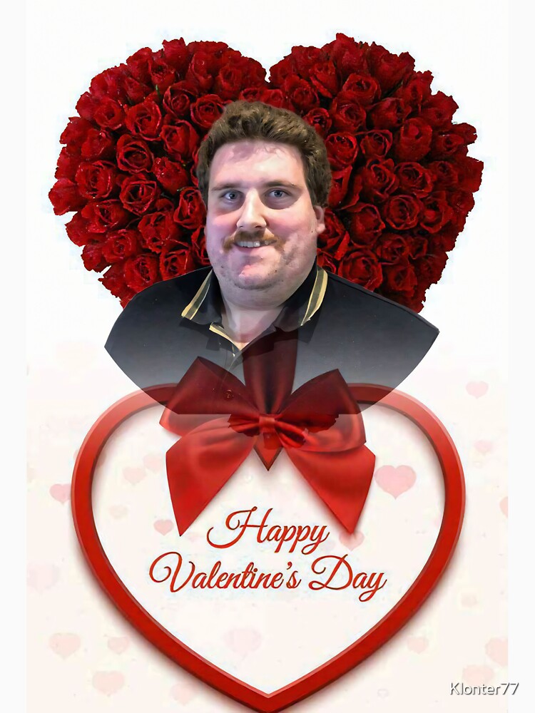 Drachenlord Poster - Happy Valentine's Day (2025) | Upscaled, high quality poster by Klonter77