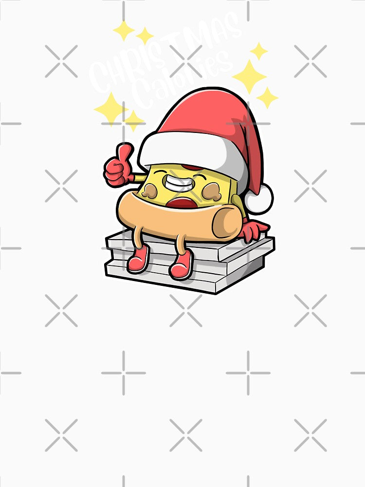 Christmas Calories - Pizza by The magic  Yellow bus