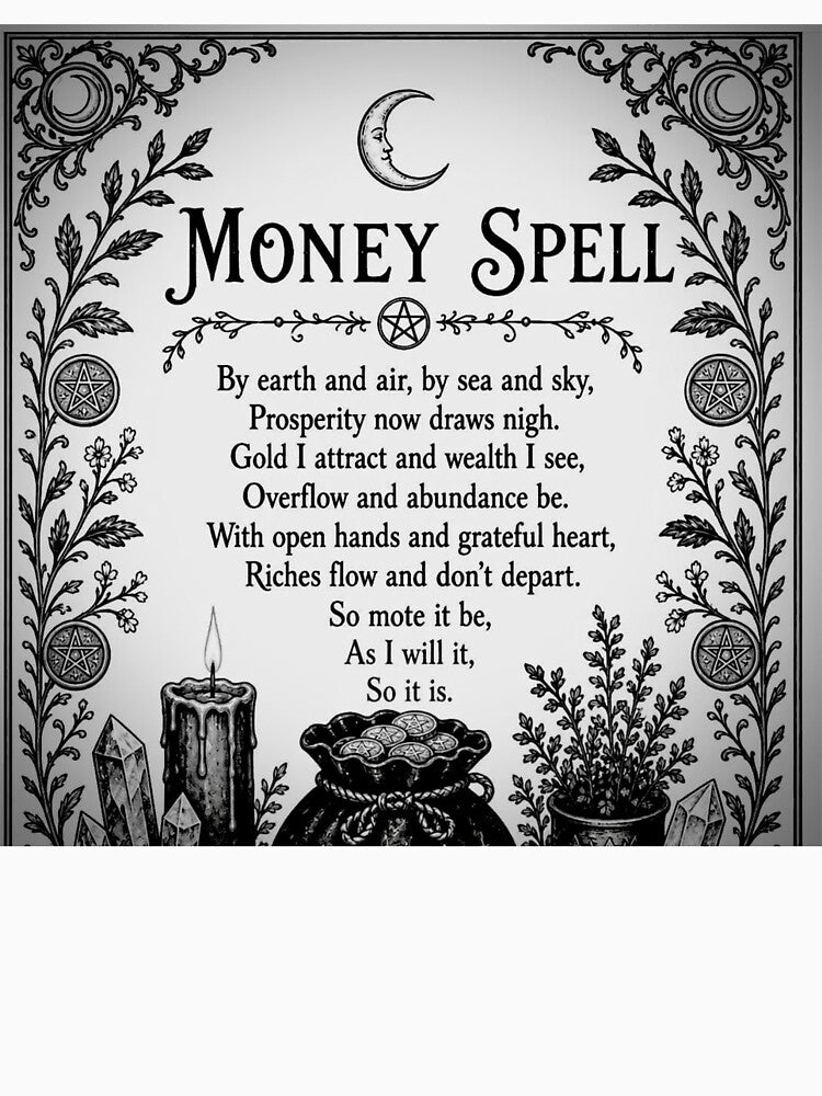 Magic money spell simple by Sarcasmdaily23