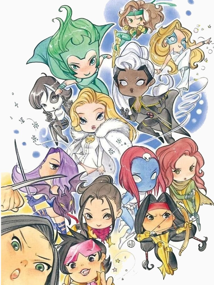 Chibi X-Men by Rat Pack Designs