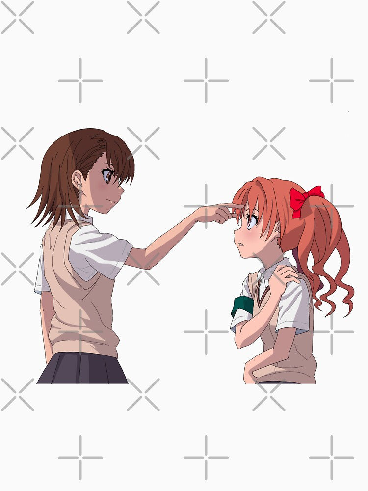 Misaka and Kuroko by HorriblyBotched