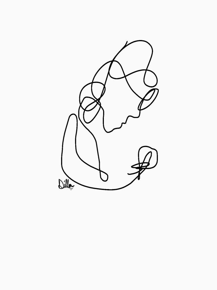 Girl on Phone by Diatlo