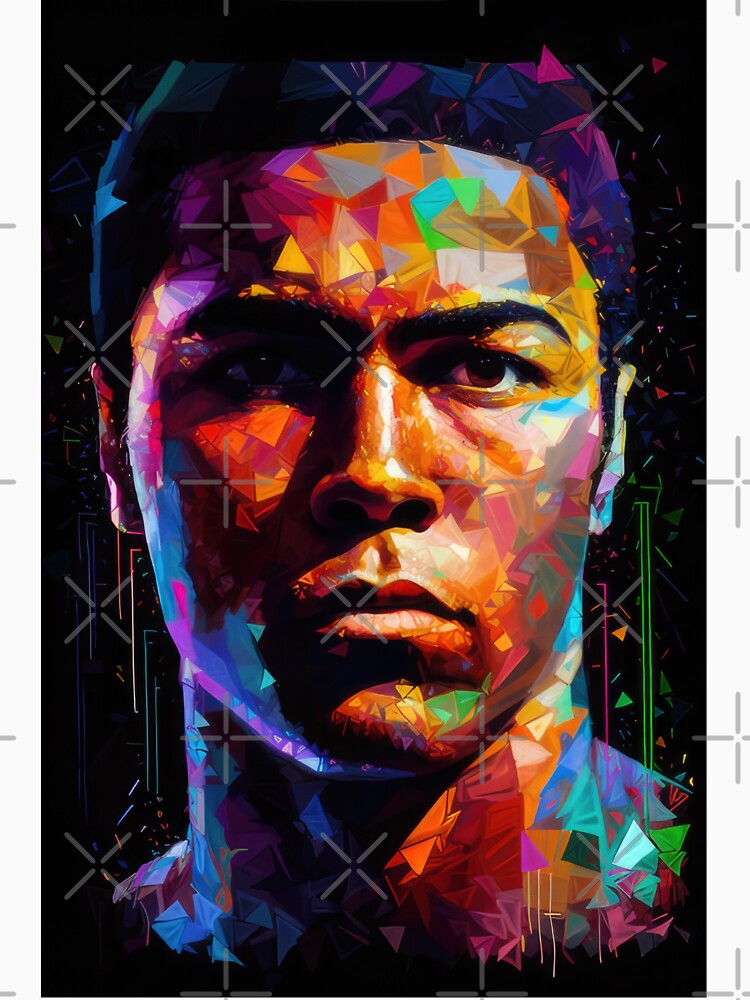 Muhammed Ali Pop Art Portrait by ThatsTheStyle