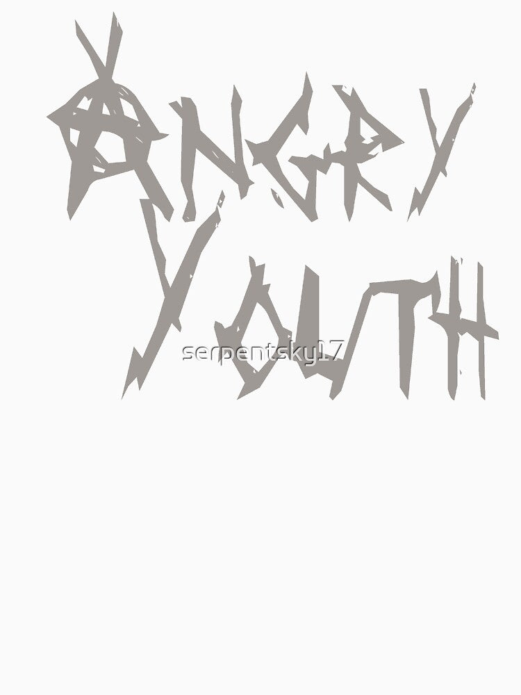 Angry Youth Anarchy Symbol by SerpentSkyArts