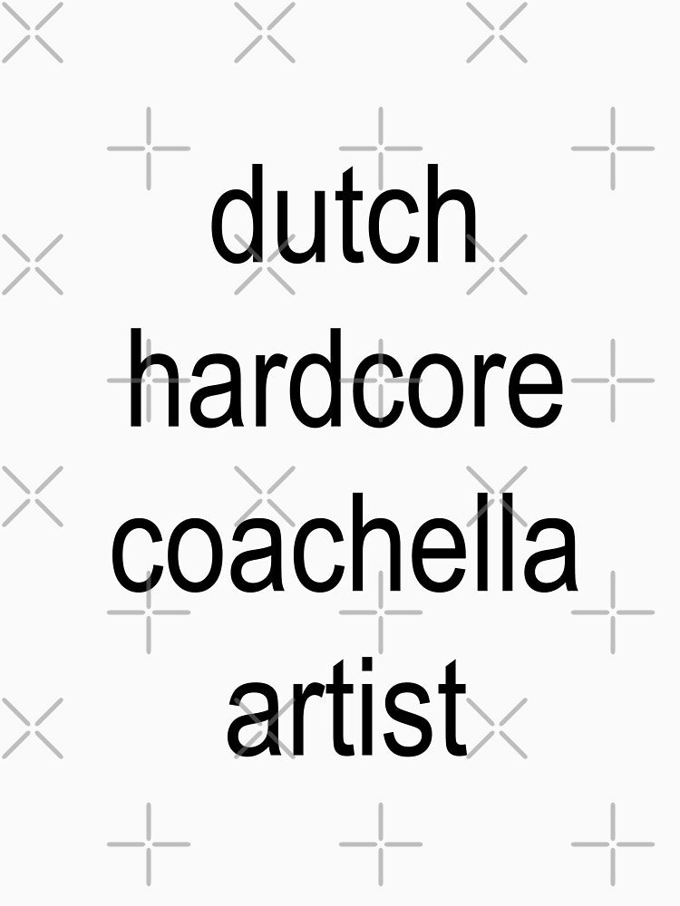 Joost - dutch hardcore coachella artist by Niki does art