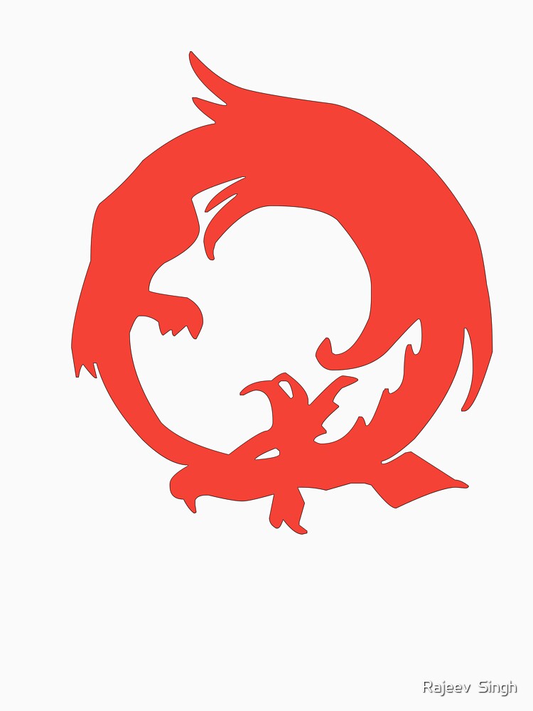 Dragon Initial Monogram O by Rajeev  Singh