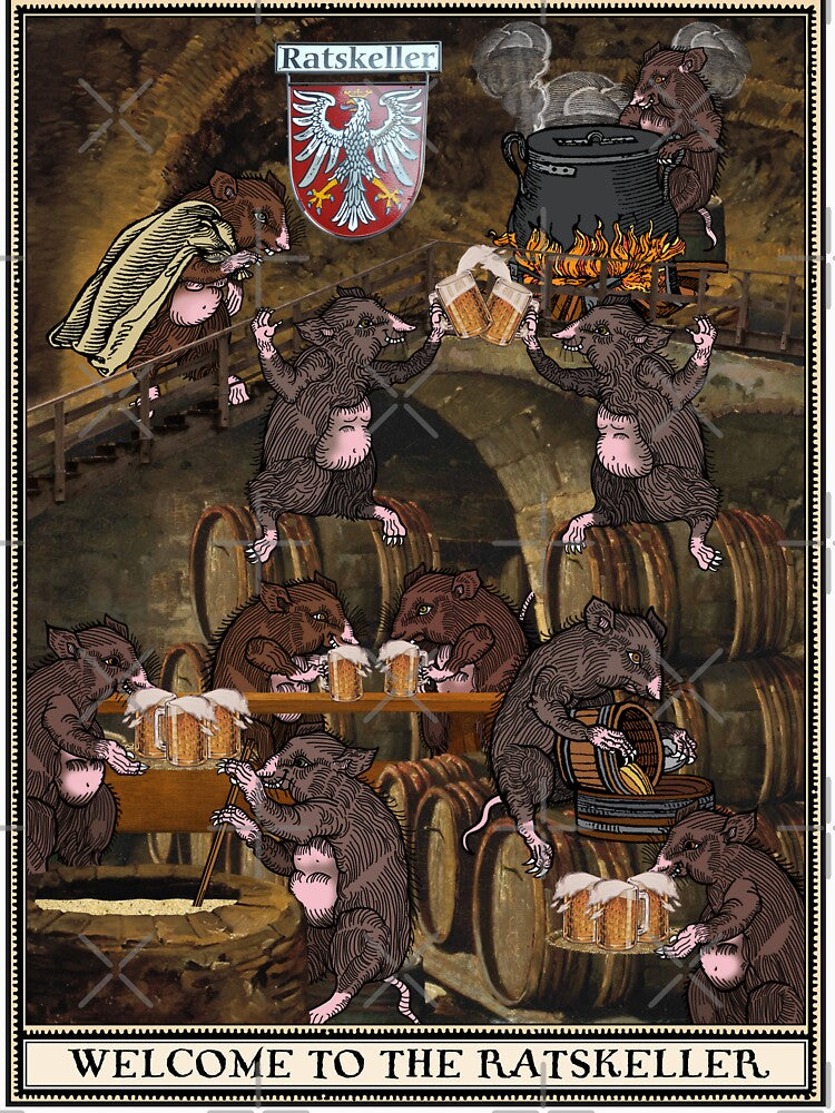 Welcome to the Ratskeller! by GrayHareCards