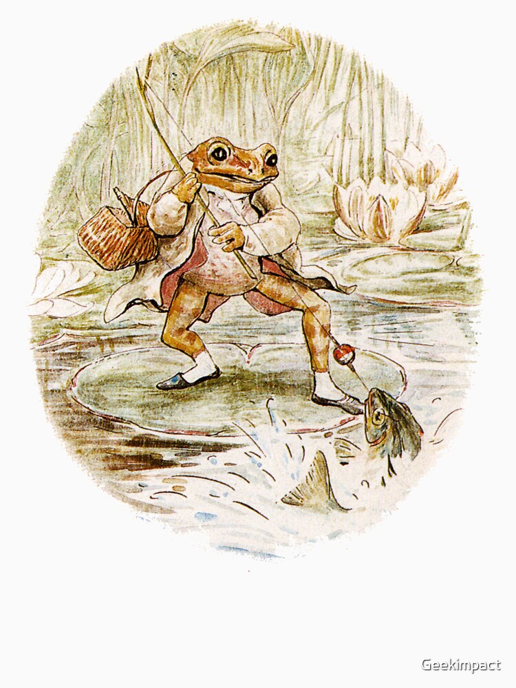 Mr. Jeremy Fisher by Beatrix Potter by Vintage Designs +