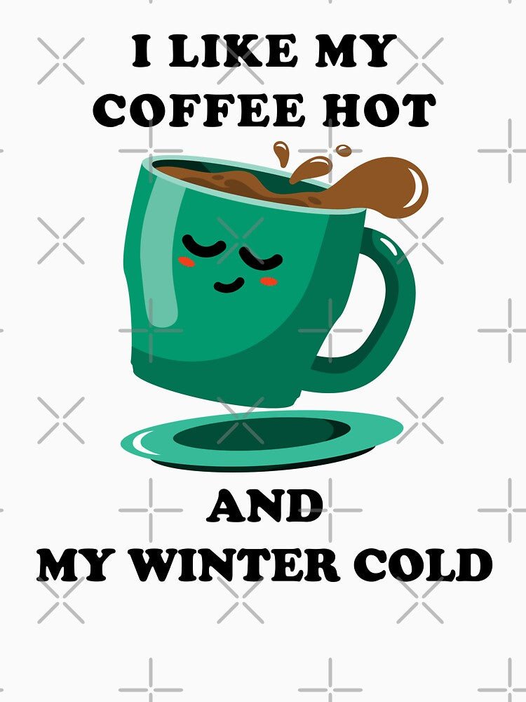 i like my coffee hot and my winter cold. by stylegoose