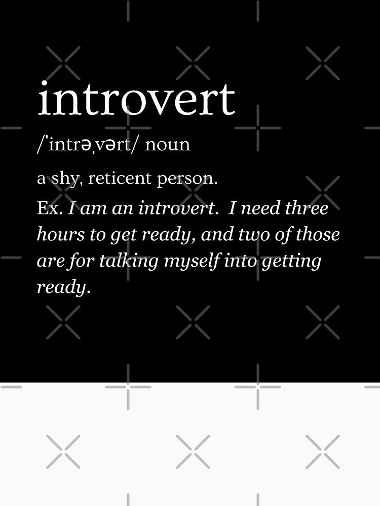 definition INTROVERT by Shadyfruit