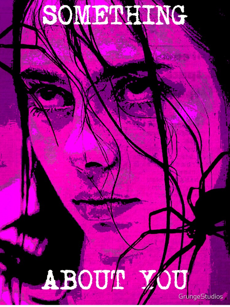 I Almost Texted You – Pink Pop Art Portrait by GrungeStudios