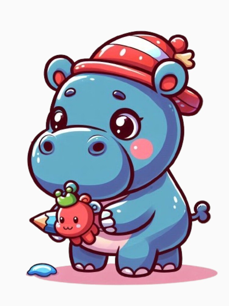 Cartoon Hippo by MYSTAYA