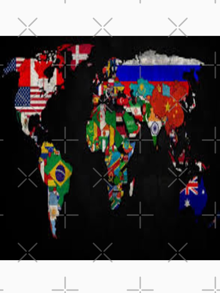 World Map Design by Sameer Shrivastava