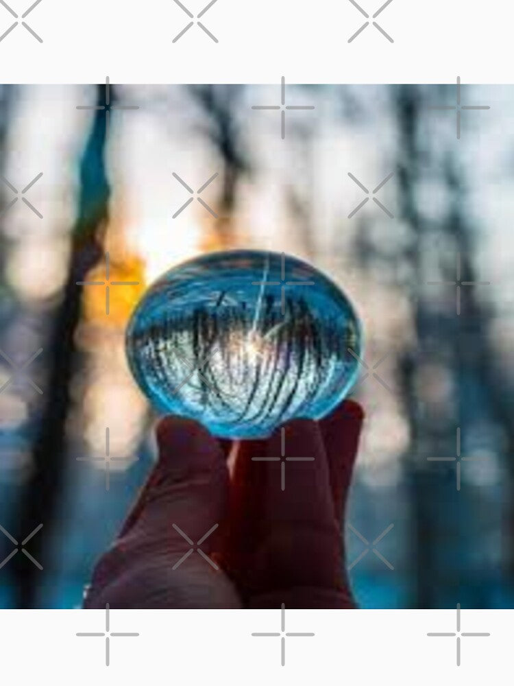 Crystal ball design by Sameer Shrivastava