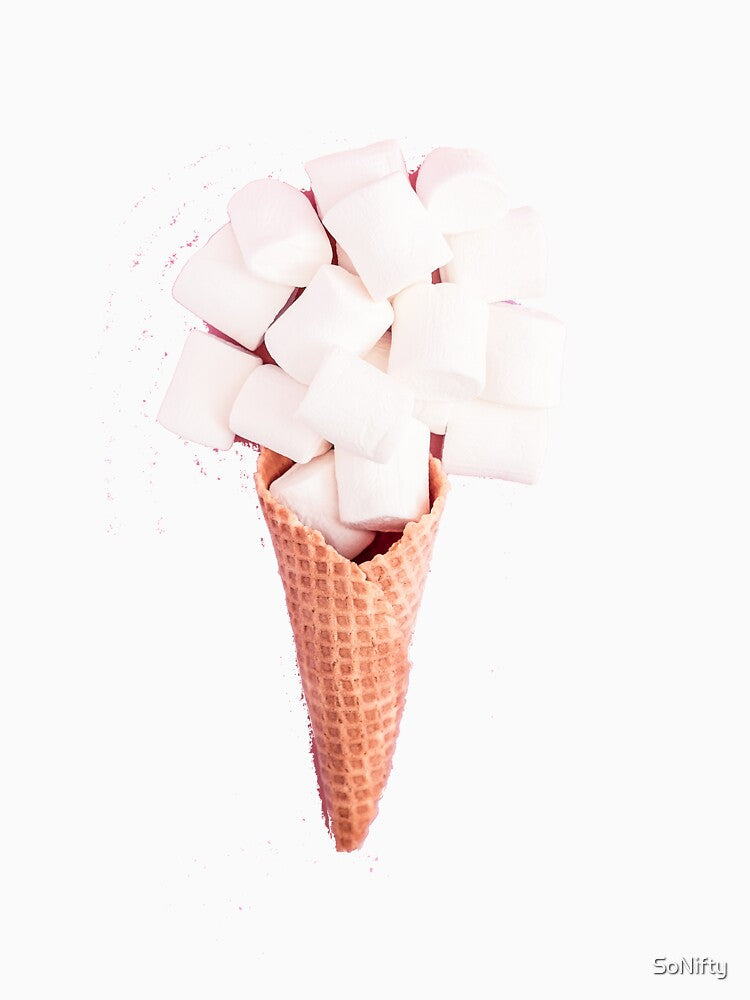 Pop Art Marshmallow Ice Cream by SoNifty