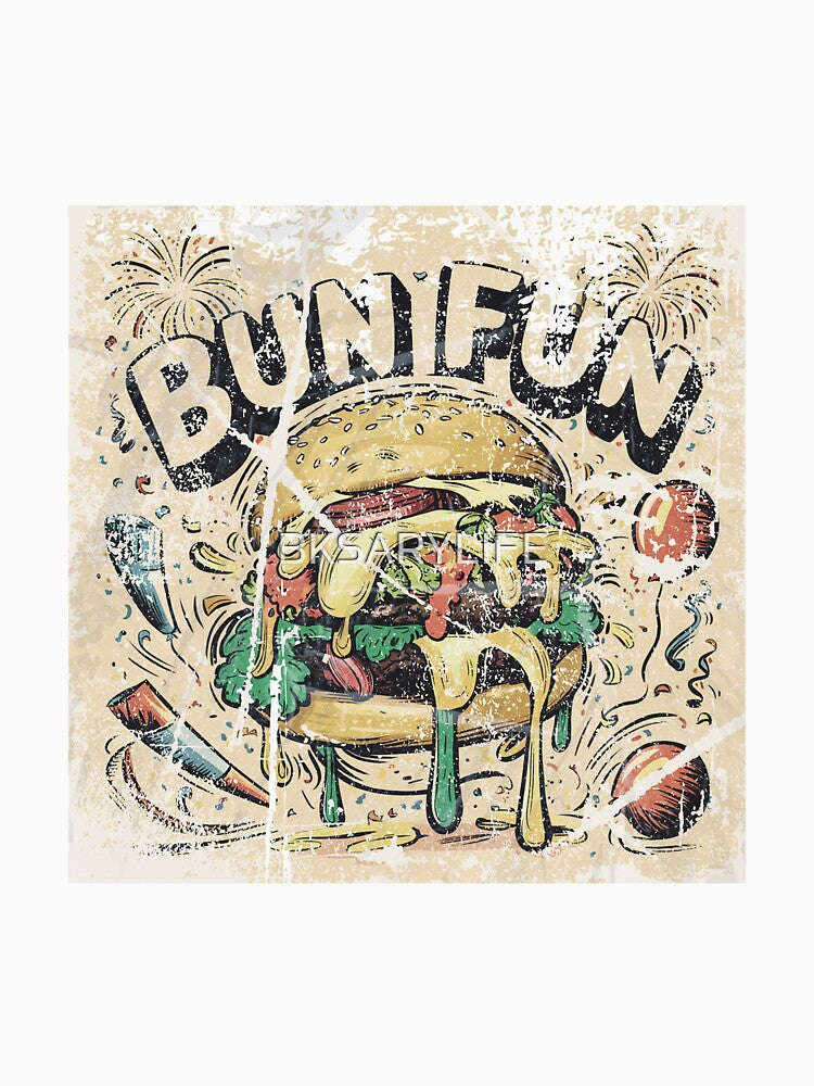 classic dirty burger day art by BKSARYLIFE
