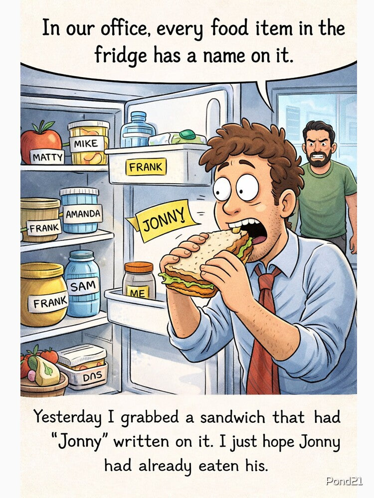 Office Fridge Names by Pond21