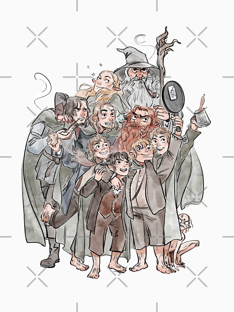Group Selfie by Lydia-Croft-Art