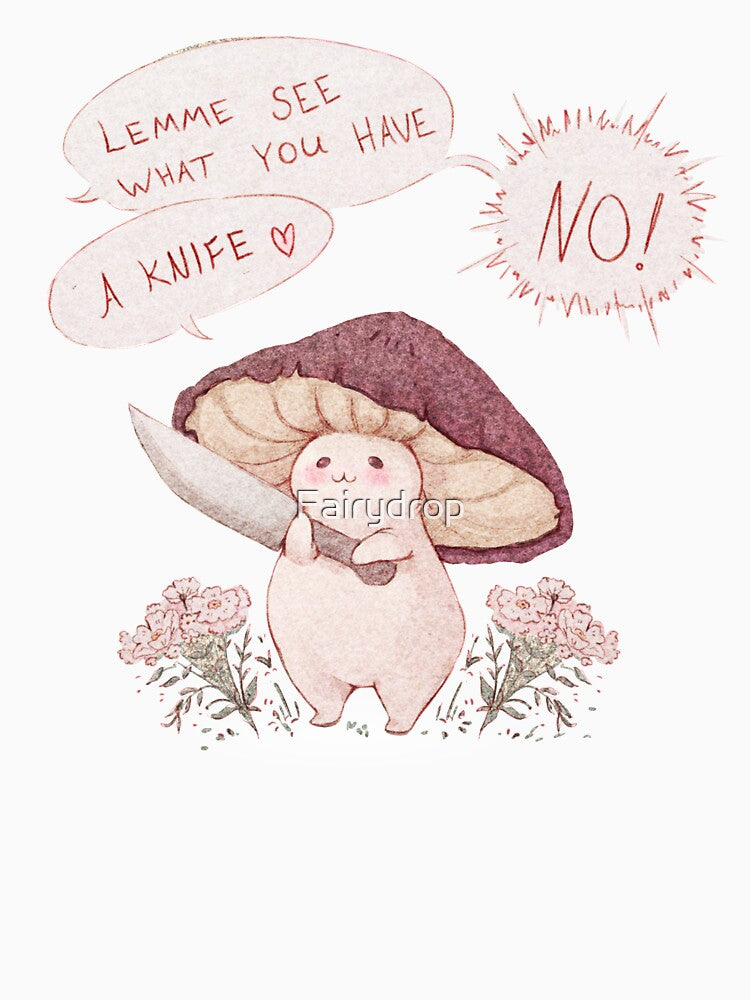 Let me see what you have little Mushroom - text by Fairydrop