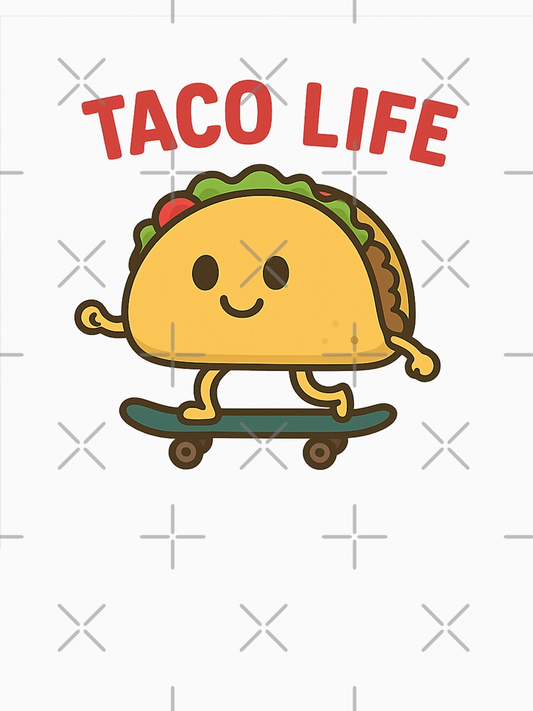Taco Life Skateboard Adventure by MobredsShop