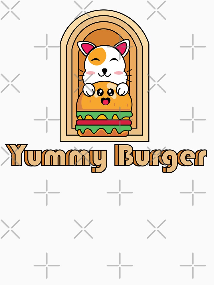 Corgi Eat Burger by arwaIB