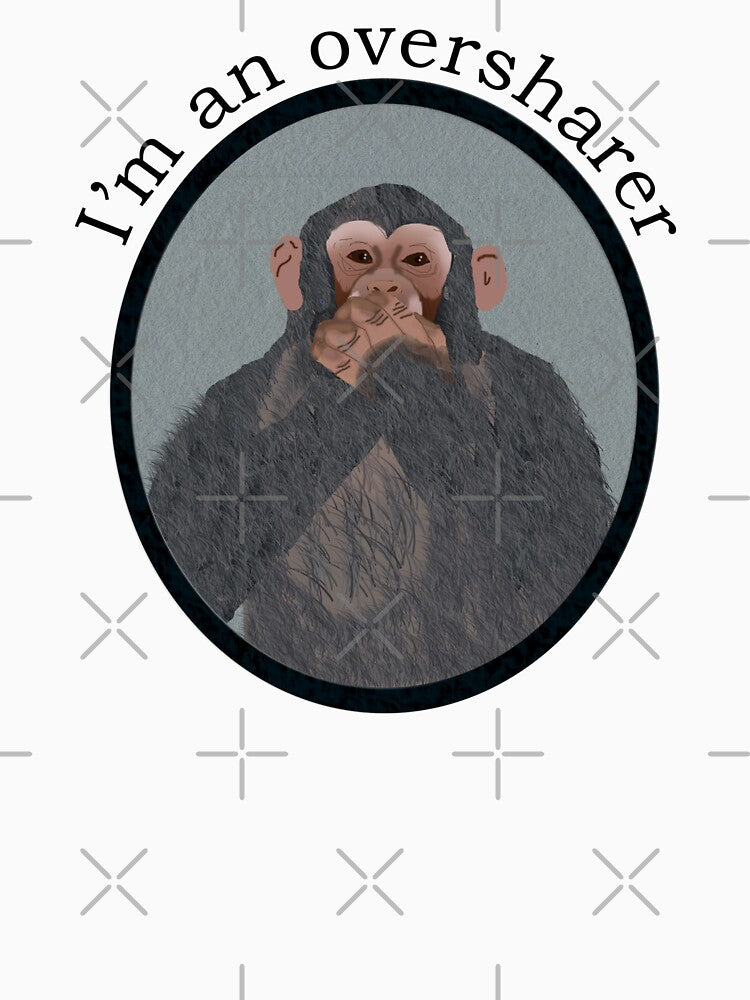 Oversharing Chimpanzee by Amy Hadden