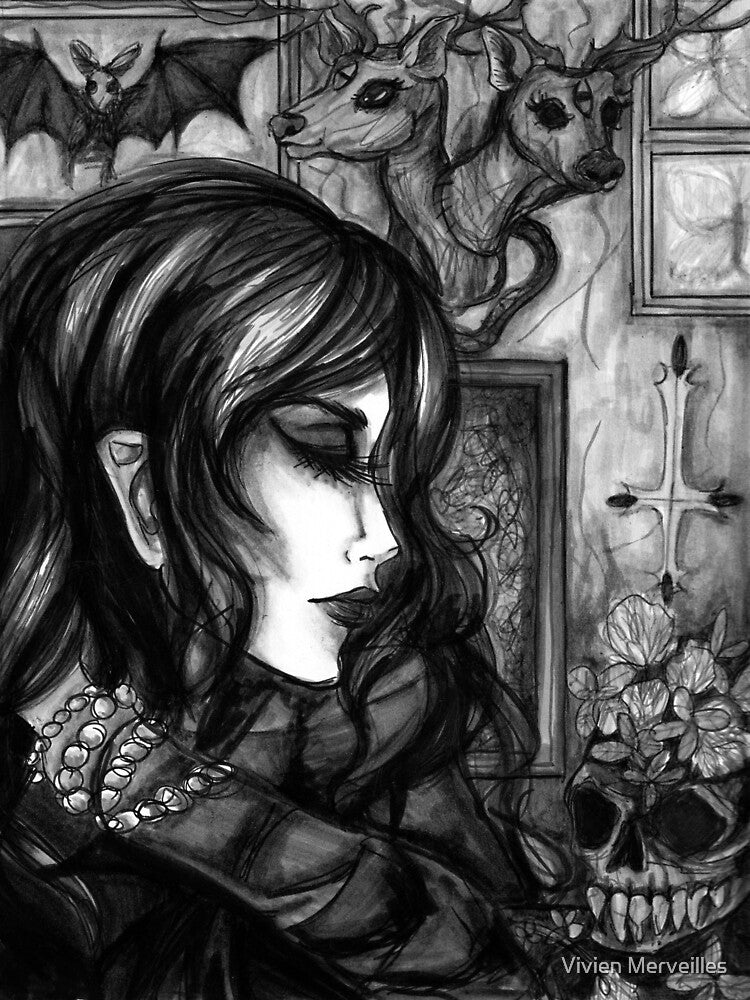 in my study by Vivien Merveilles