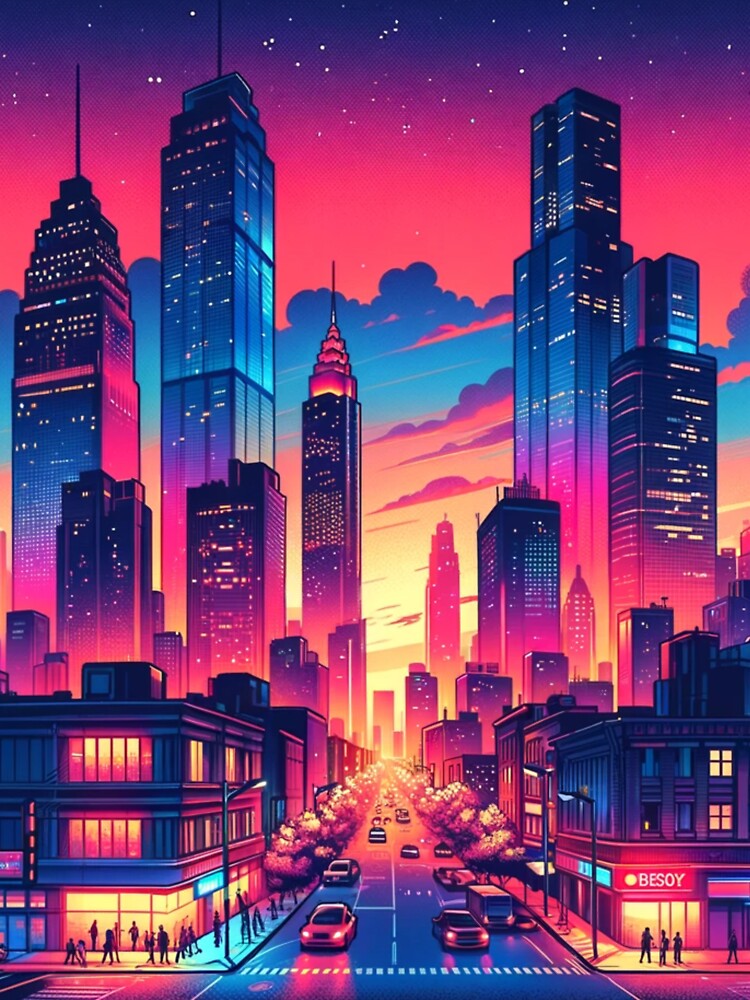 Urban Dusk: City Life After Night Falls by masquetea