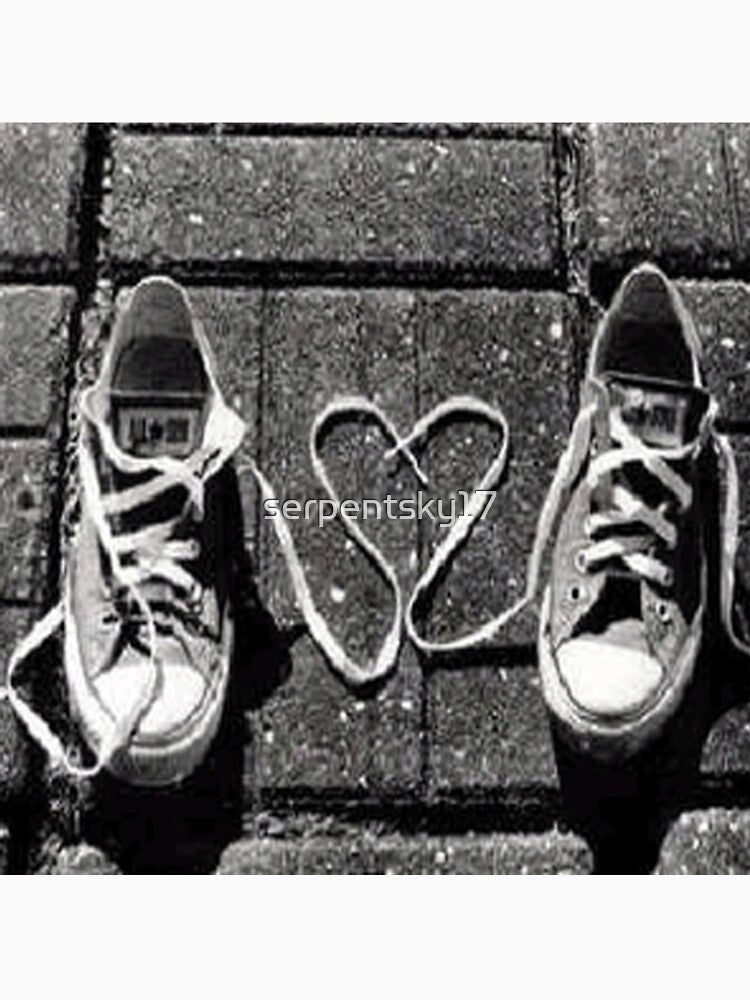 Sneaker Shoelace Heart by SerpentSkyArts