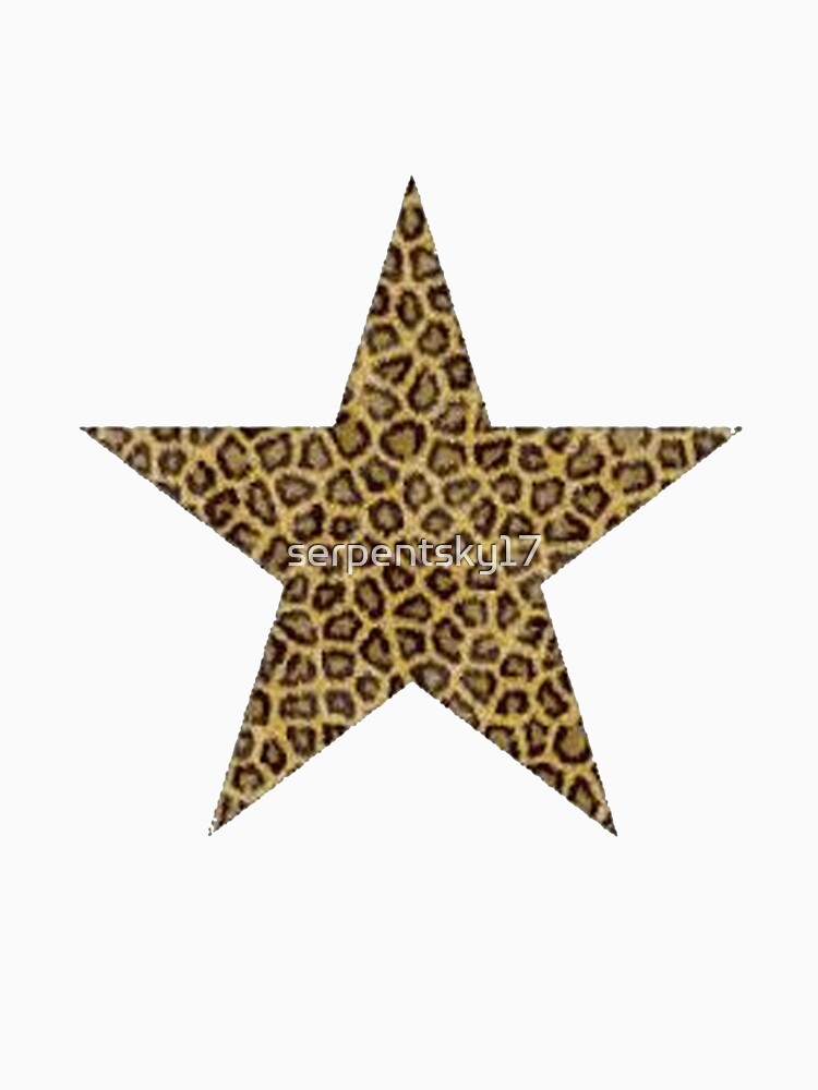 Leopard Print Star by SerpentSkyArts