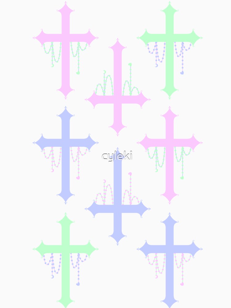 Crosses with Beads by cyleki