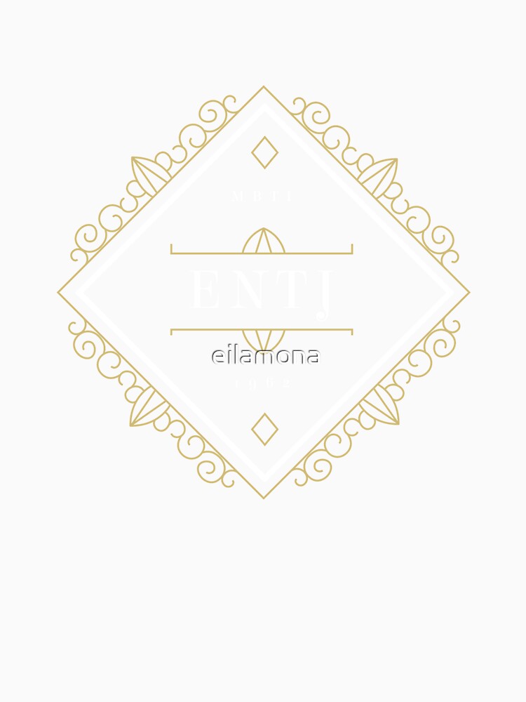 ENTJ Ornamental Insignia (dark) by eilamona