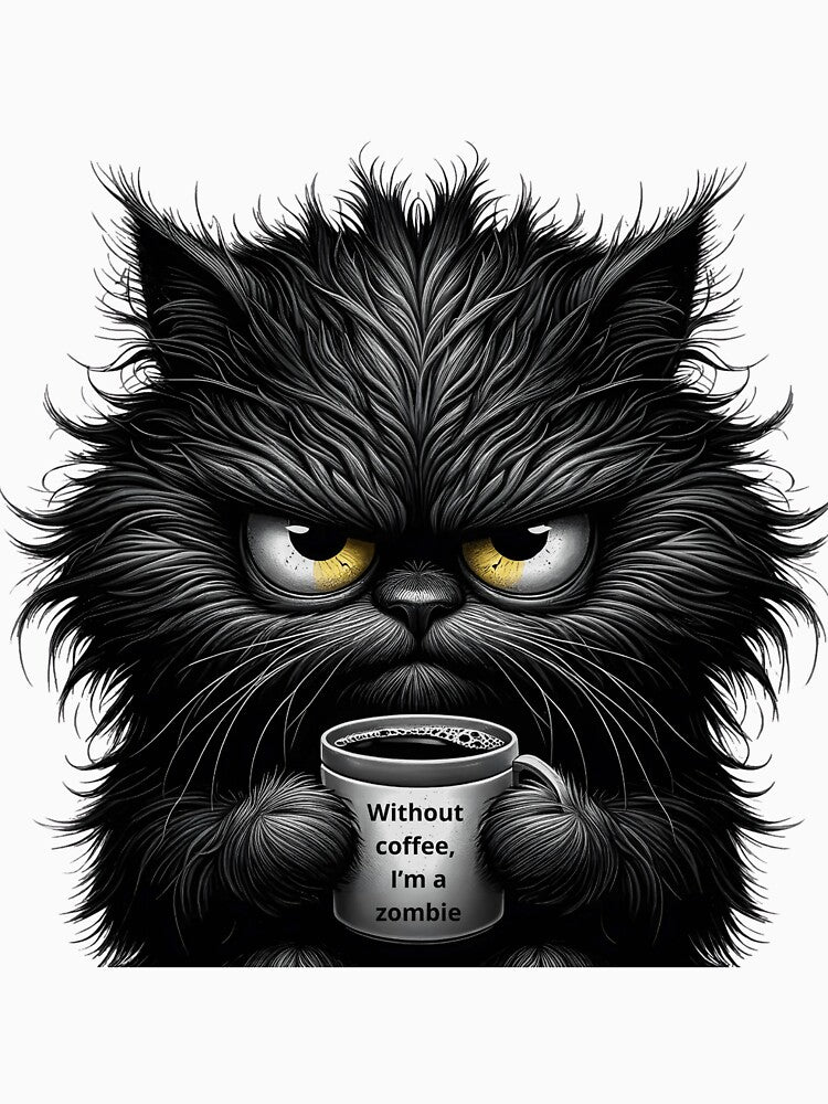 Without coffee, I’m a zombie. by AndrewYoko