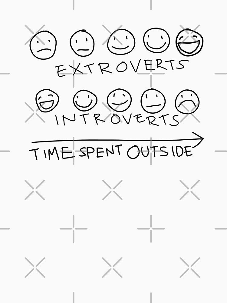 EXTROVERTS INTROVERTS - Light Shirts by aydapadi