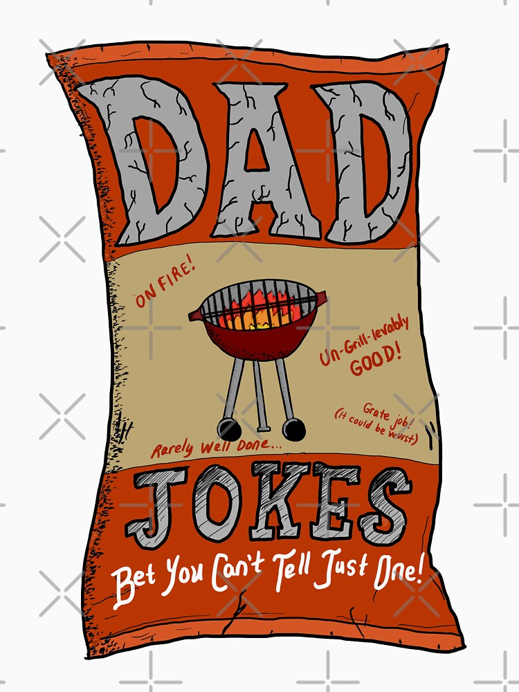 Dad Joke Funny Bag of Chips Fathers Day by kiwi91